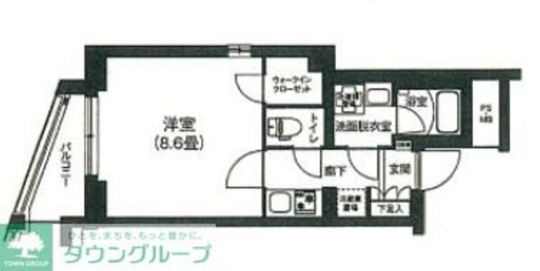 ルフレプレミアム上北沢の物件間取画像